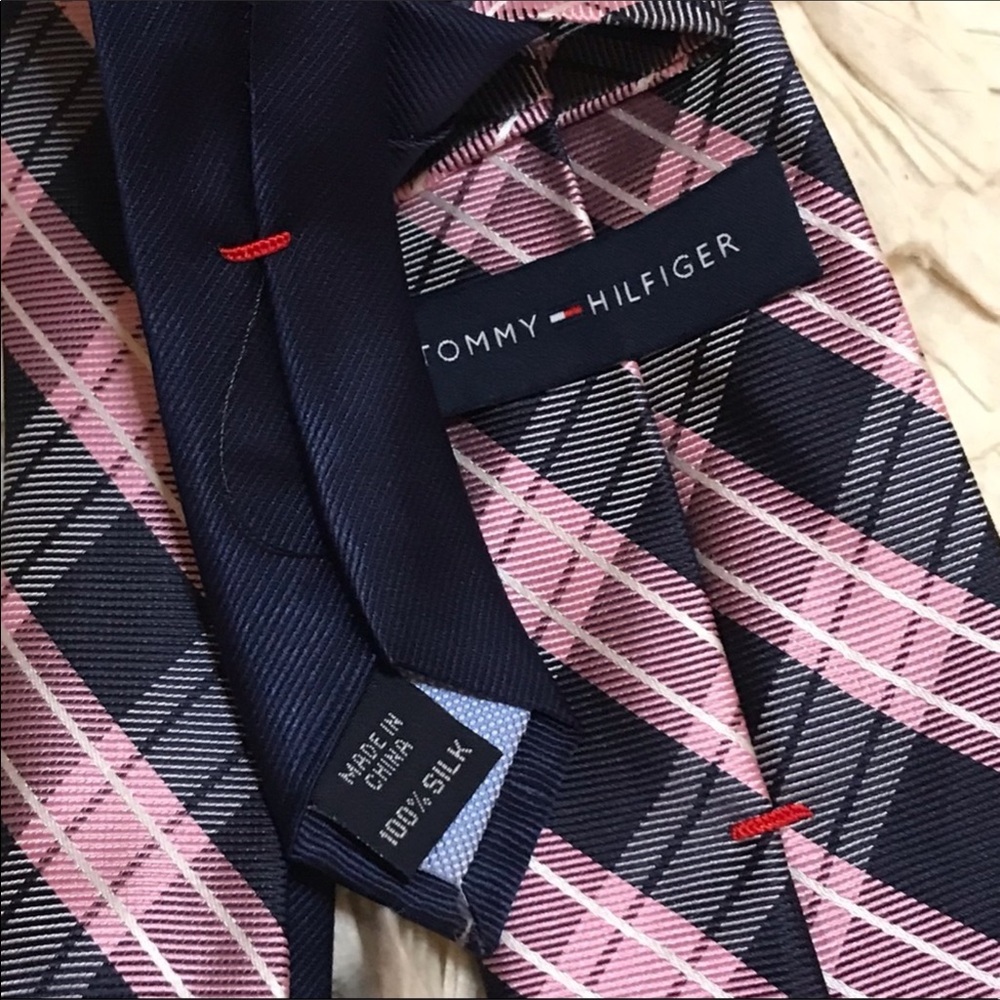 Chaps Tommy Hilfiger and u.s polo 3 tie bundle - Picture 9 of 11